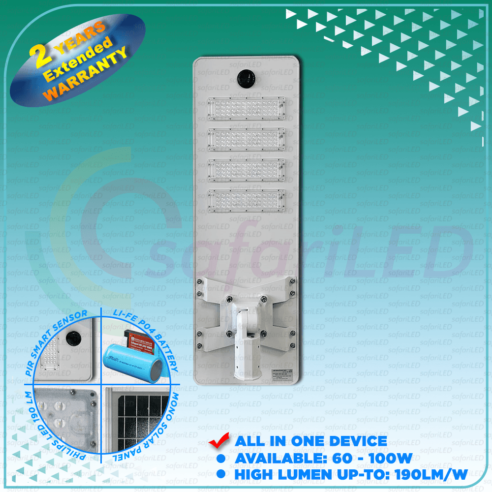 PJU-TS all in one LED 60W